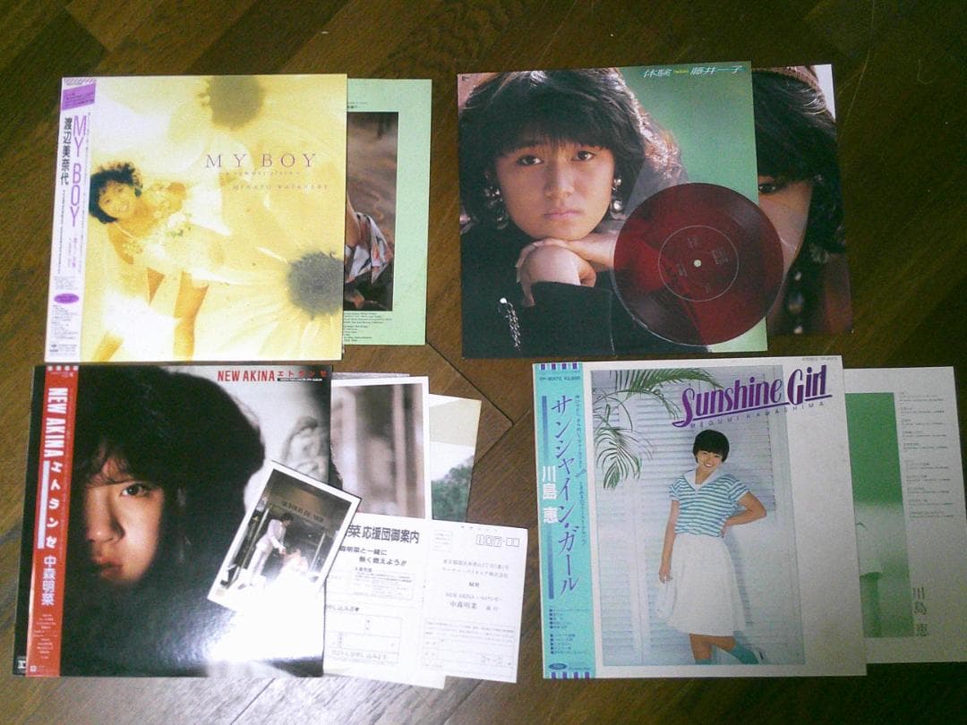 アイドルレコード まとめ売り 12インチ 【30枚】 帯付き多数 美盤