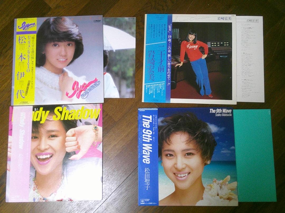 アイドルレコード まとめ売り 12インチ 【30枚】 帯付き多数 美盤