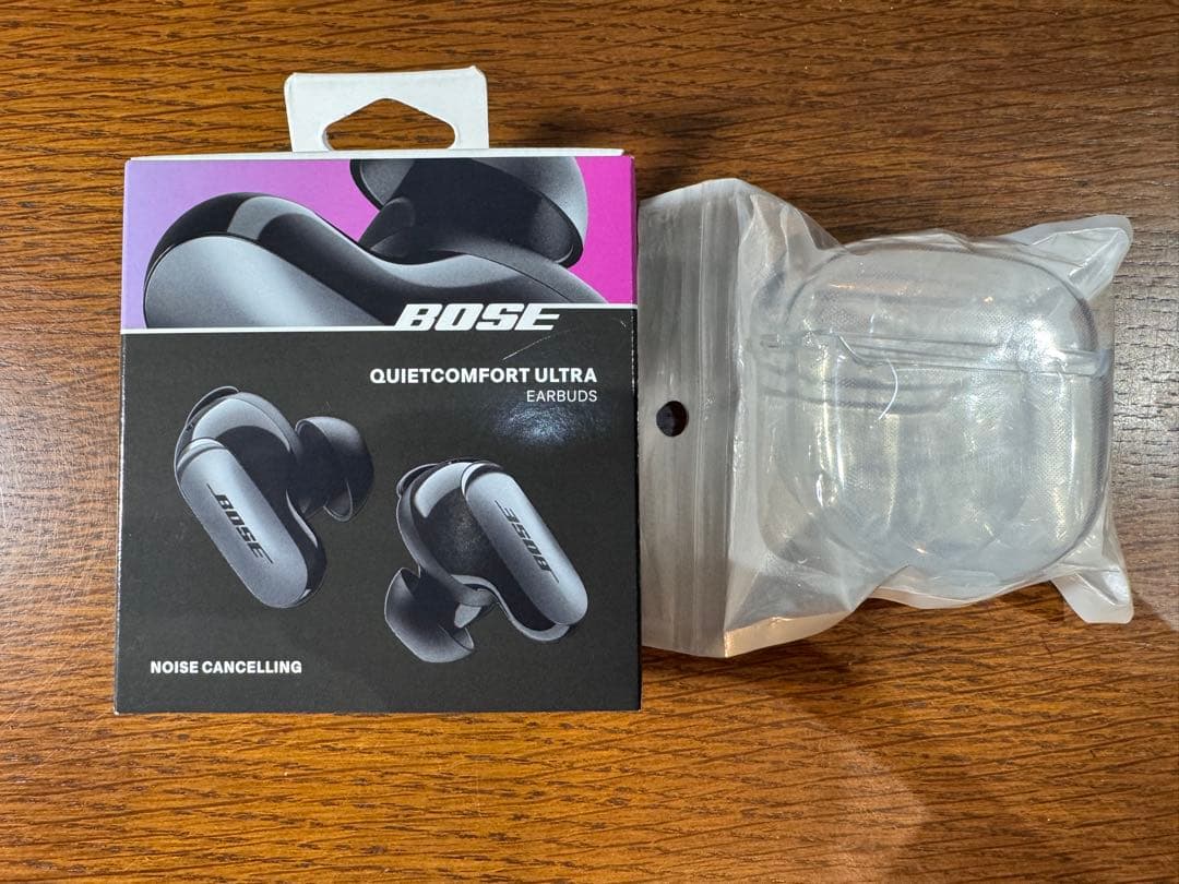BOSE QuietComfort Ultra Earbuds ＋クリアケース
