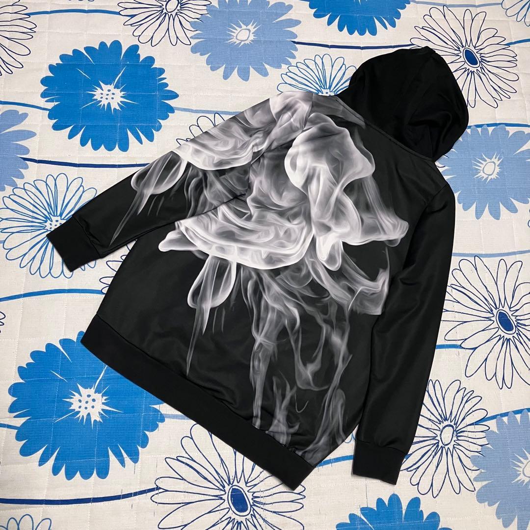 【希少】adidas ×リタオラ トレフォイル　ロゴ　スモーク パーカー