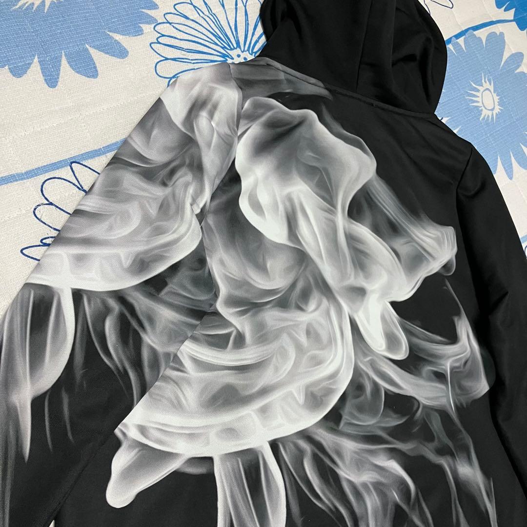 【希少】adidas ×リタオラ トレフォイル　ロゴ　スモーク パーカー