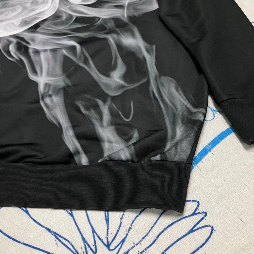 【希少】adidas ×リタオラ トレフォイル　ロゴ　スモーク パーカー