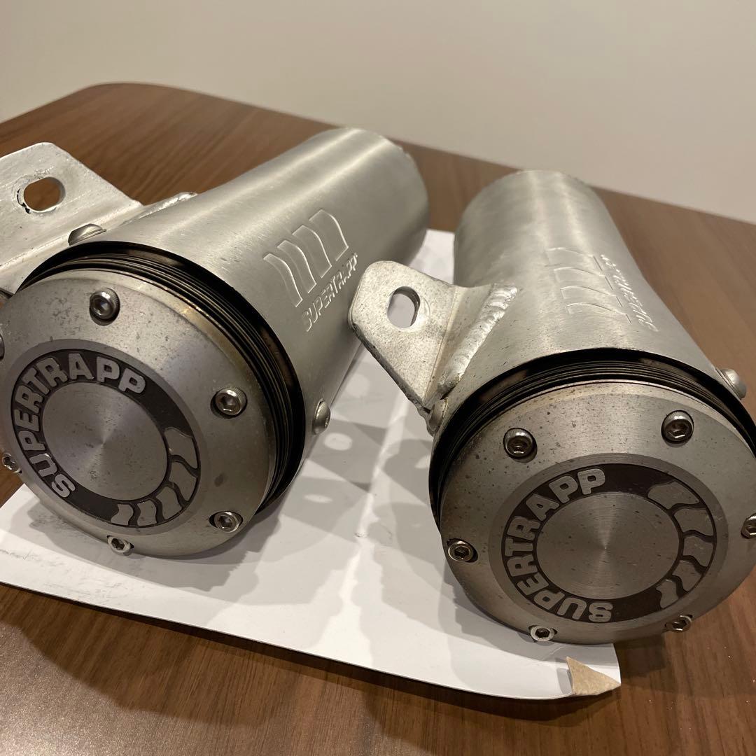 【希少】スーパートラップ スリップオン 4インチ マグナ250用 マフラー　美品