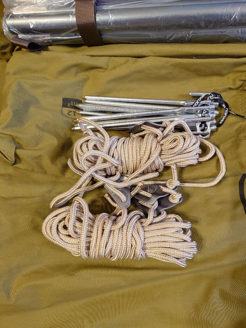 ★ノルディスク 会員限定 nordisk Kari タープ ポール ペグ付き★