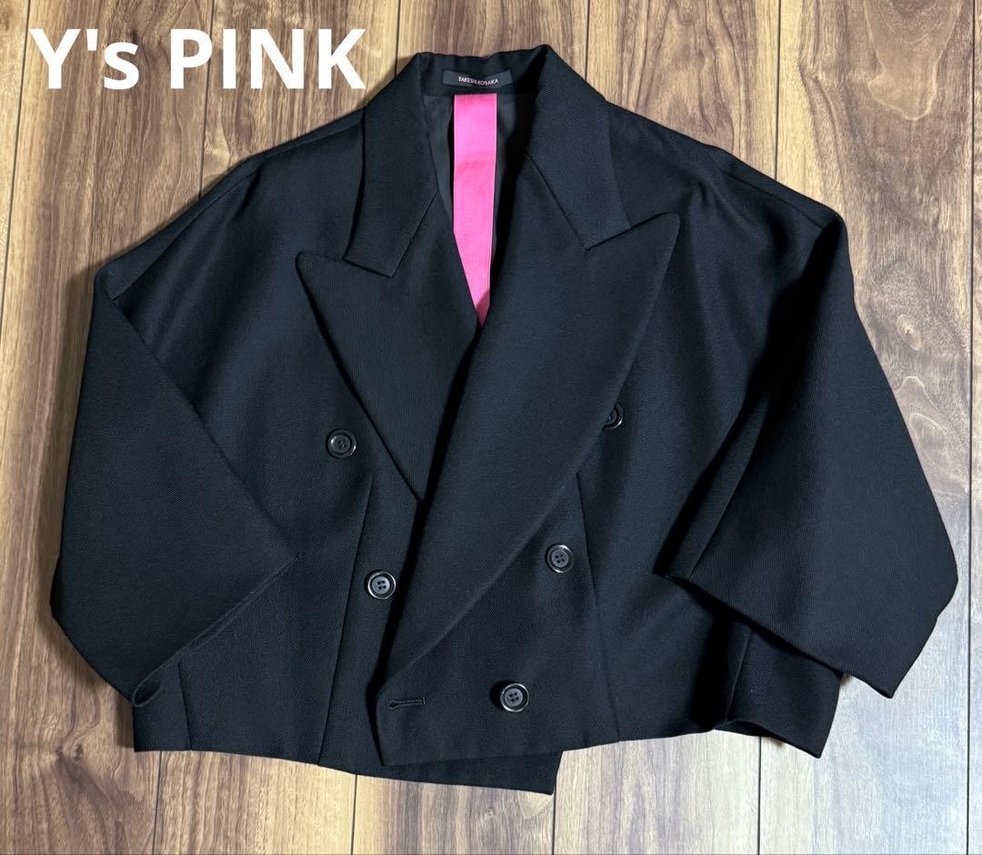 ☆週末セール☆ Y’s pink テーラード ショートジャケット