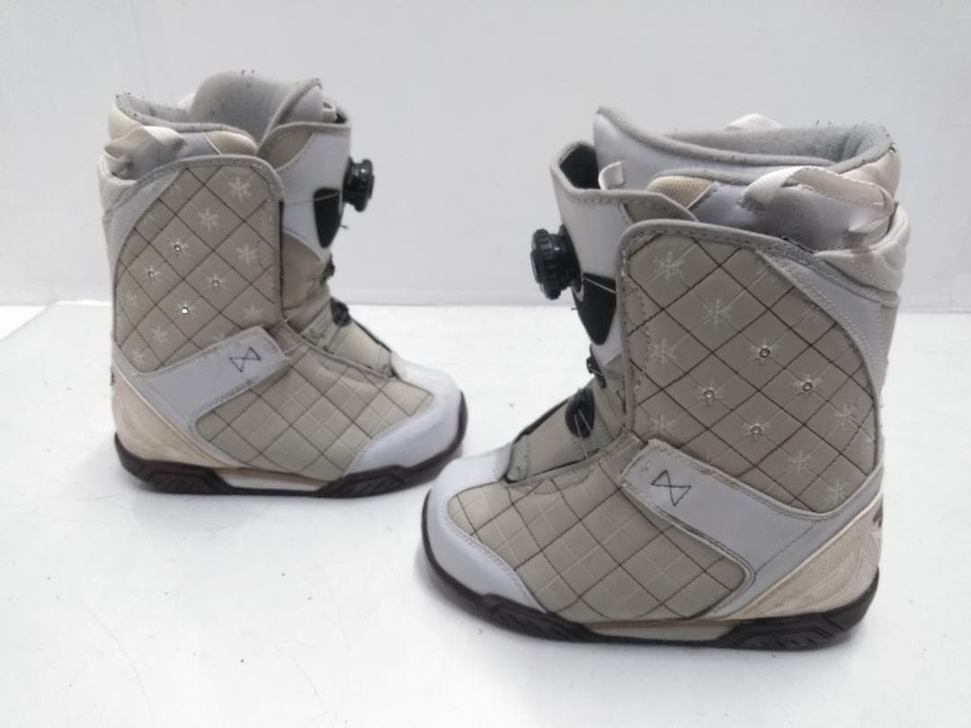 K2 LUNA 142cm レディーススノーボード 3点セット ブーツ24cm△