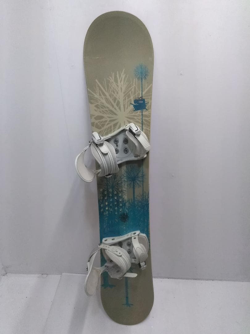 K2 LUNA 142cm レディーススノーボード 3点セット ブーツ24cm△