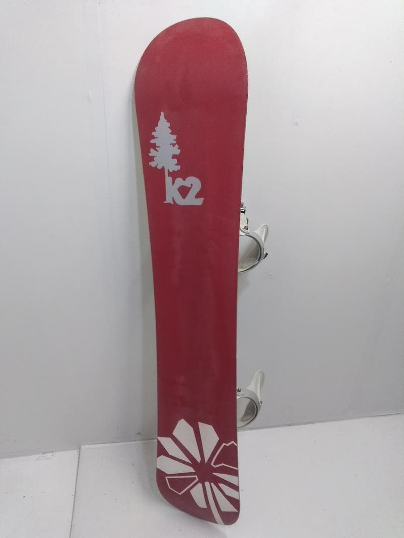 K2 LUNA 142cm レディーススノーボード 3点セット ブーツ24cm△