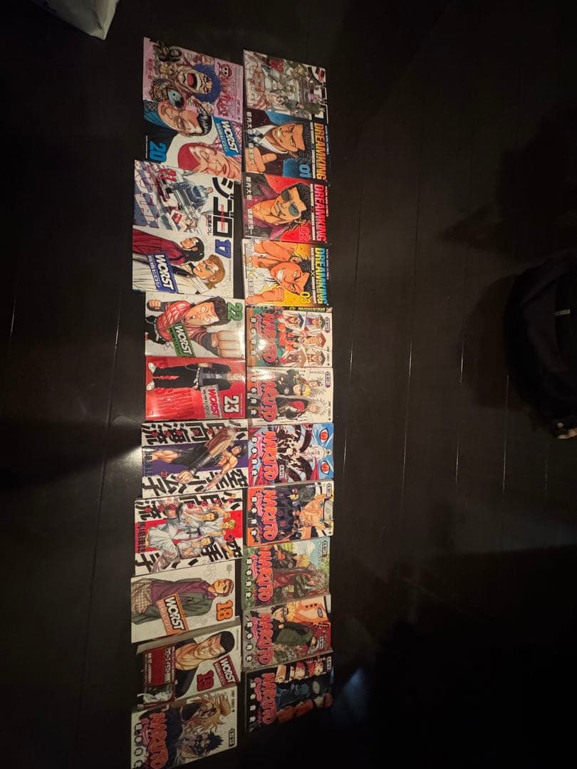 ワースト、ドリームキング、ナルト セット