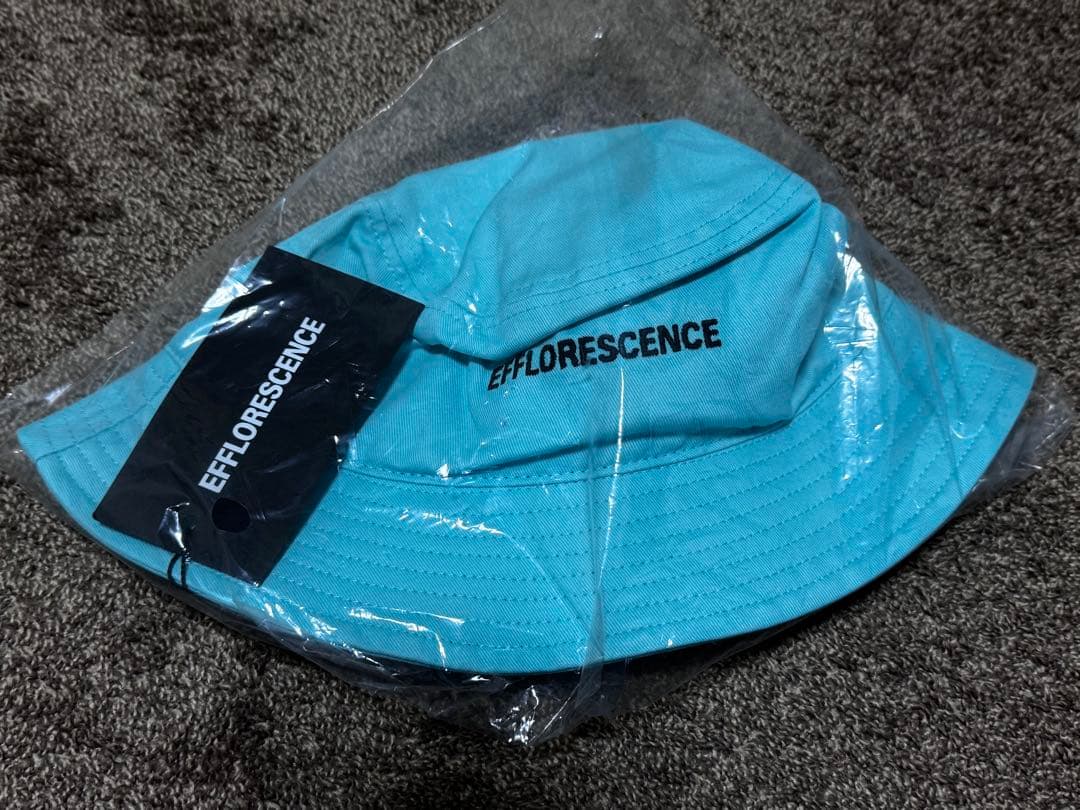 EFFLORESCENCE 水色 バケットハット
