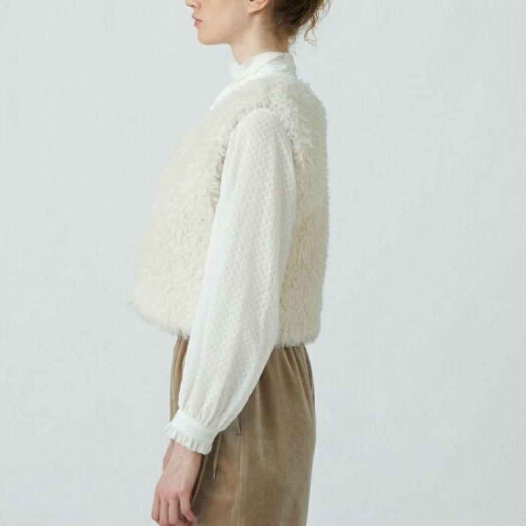 【極美品】Ballsey ボールジィ プードルファー Vネックベスト