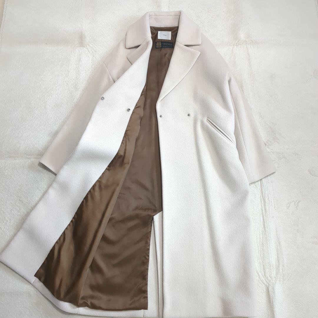 IENA マンテコ別注 オーバーチェスターコート グレージュ 38サイズ