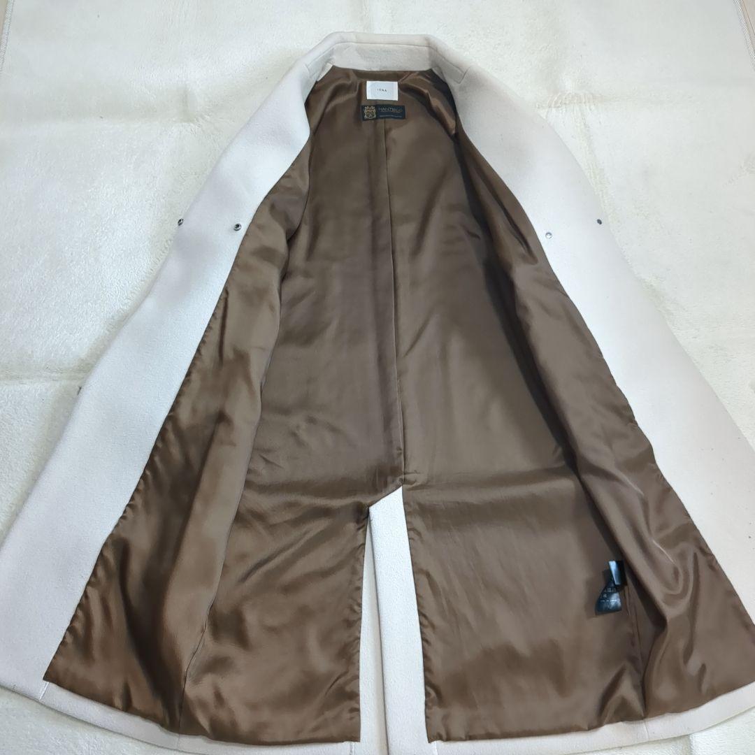 IENA マンテコ別注 オーバーチェスターコート グレージュ 38サイズ