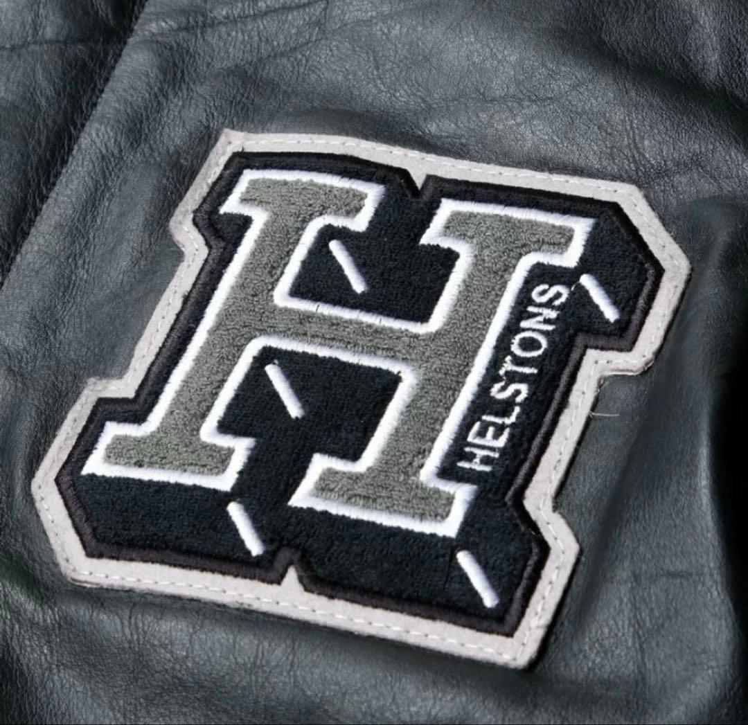 ★お値下げしました　Helstons College オートバイレザージャケット