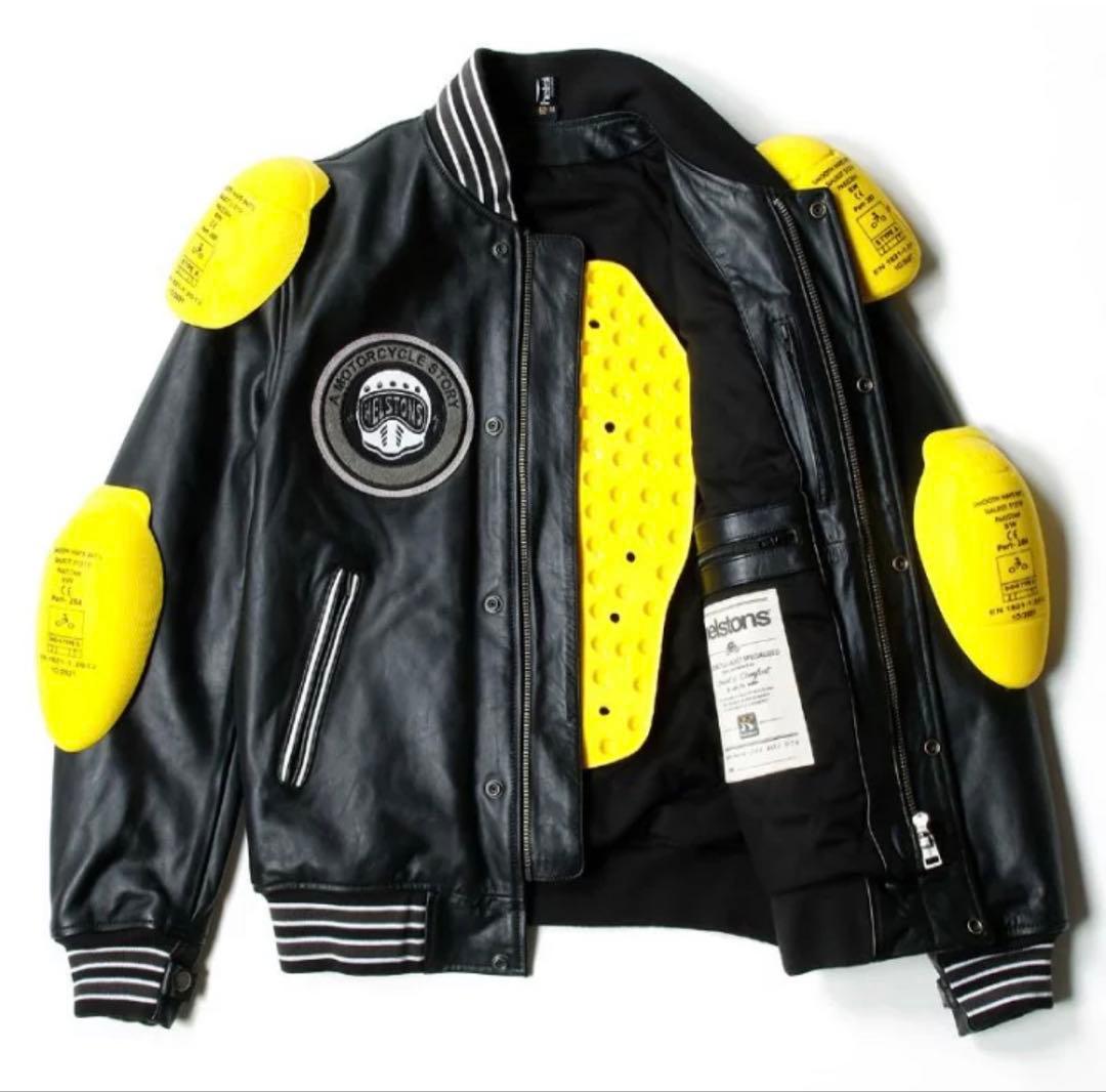 ★お値下げしました　Helstons College オートバイレザージャケット