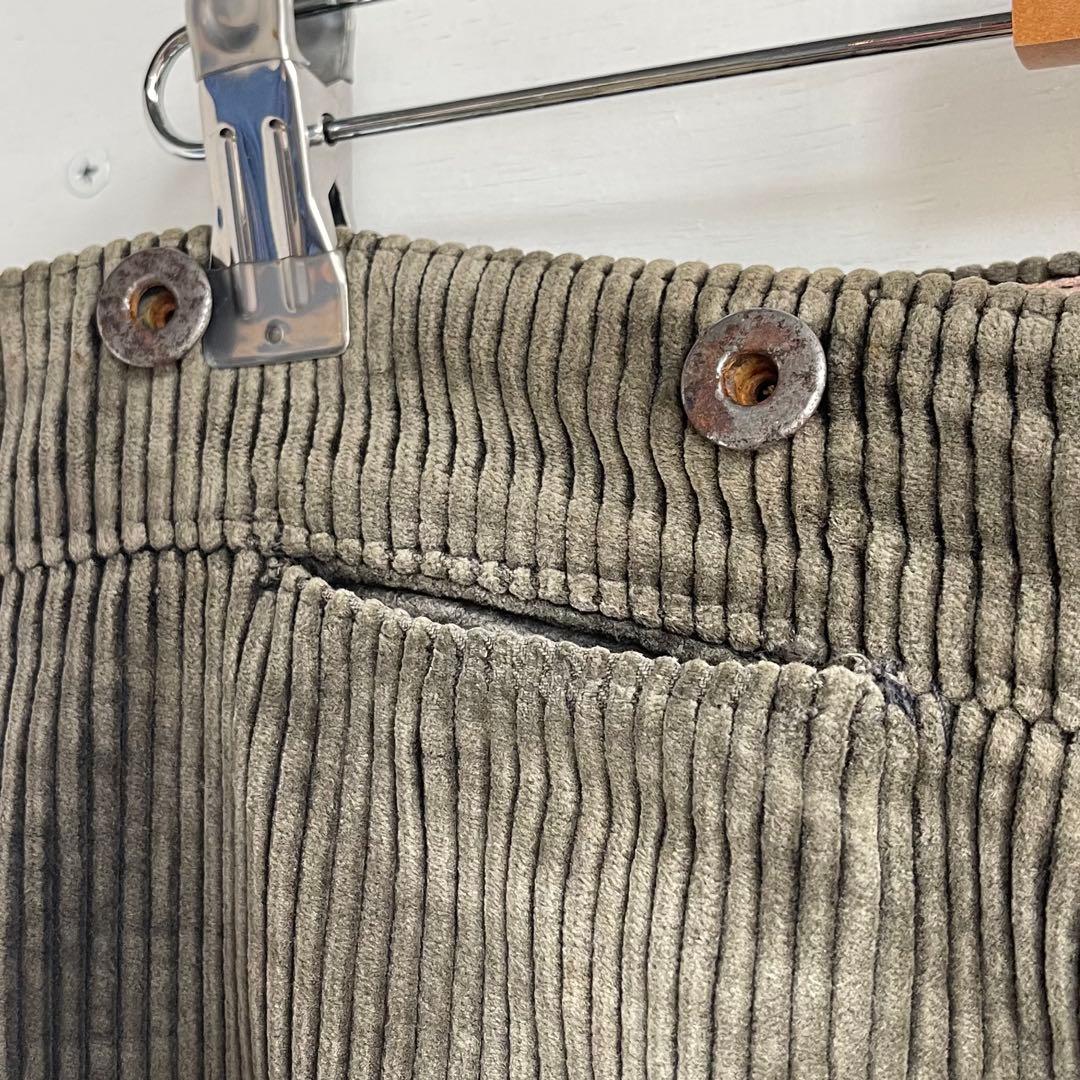 30s 40s モンサンミッシェル コーデュロイパンツ ヴィンテージ 古着