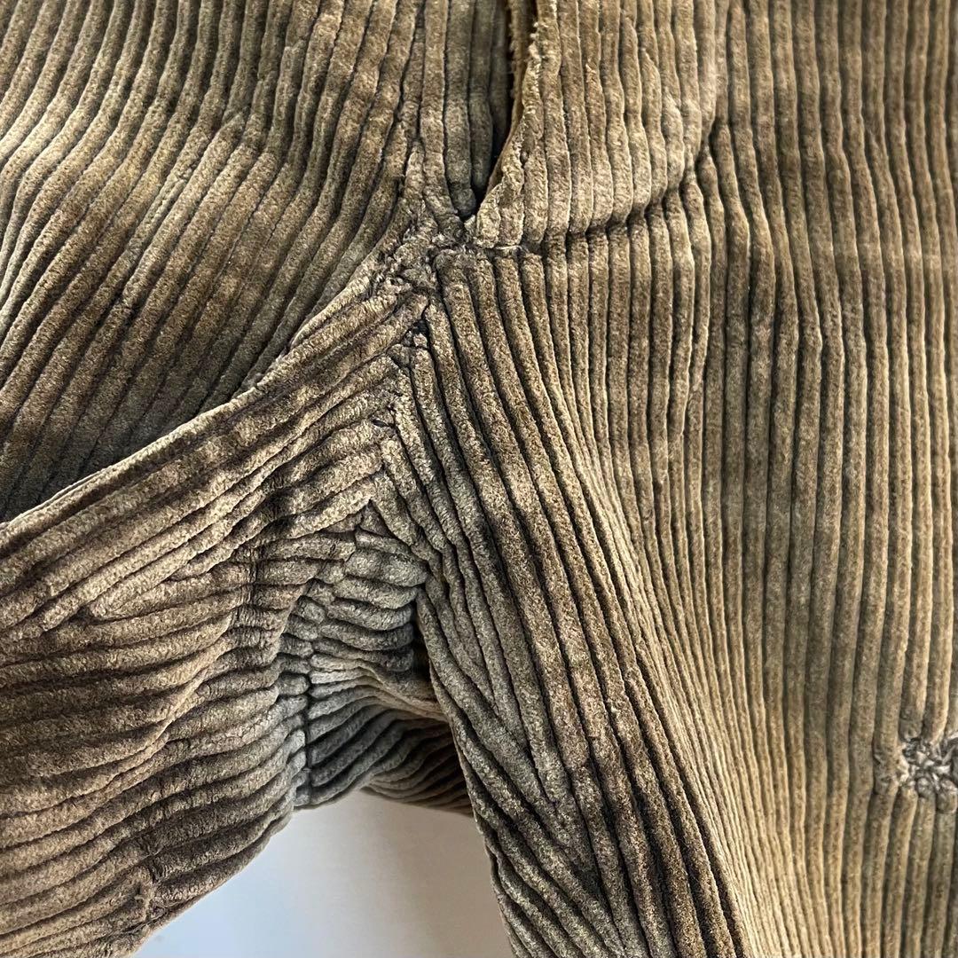 30s 40s モンサンミッシェル コーデュロイパンツ ヴィンテージ 古着