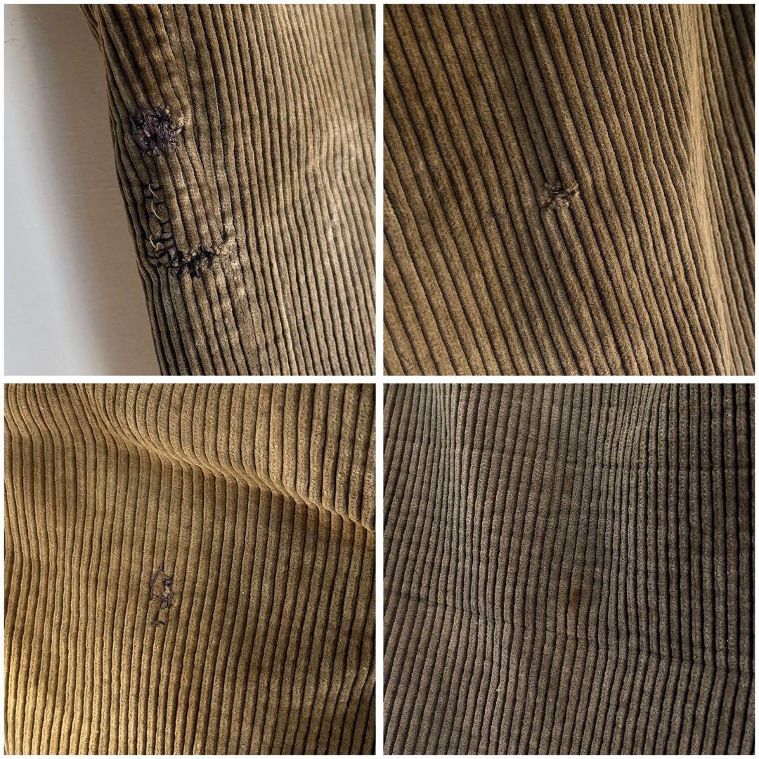 30s 40s モンサンミッシェル コーデュロイパンツ ヴィンテージ 古着