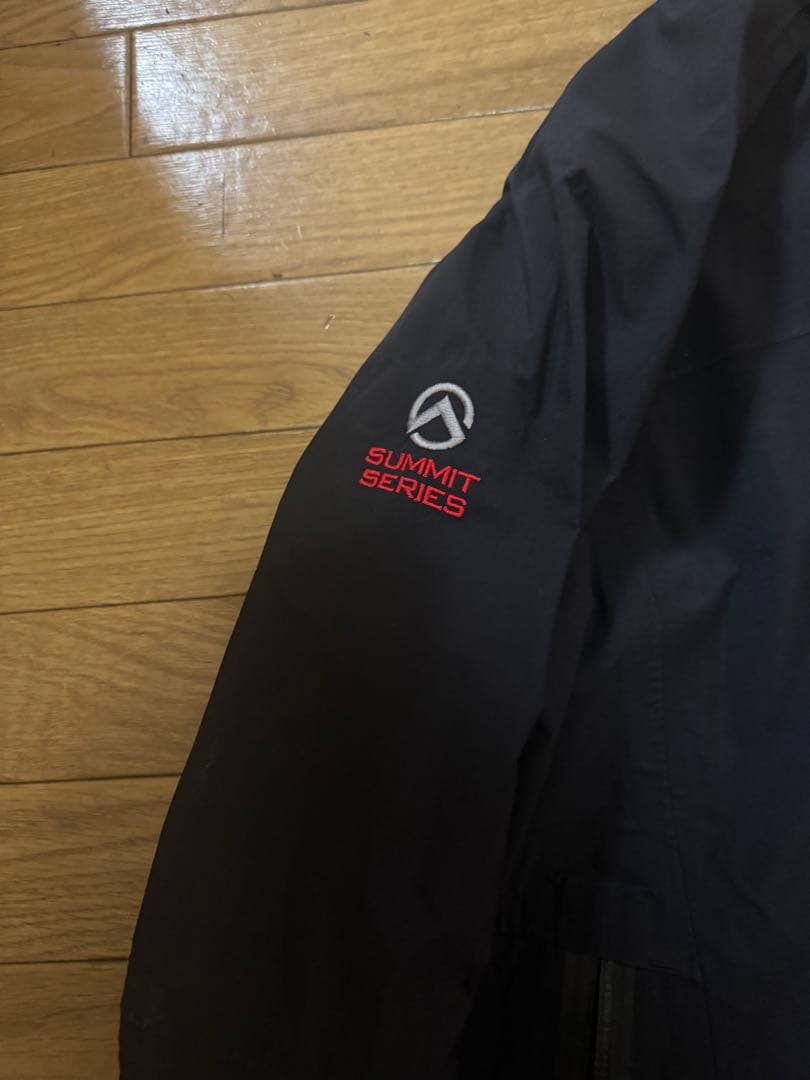 ノースフェイス　黒　160 ダブルファスナー　SUMMIT SERIES