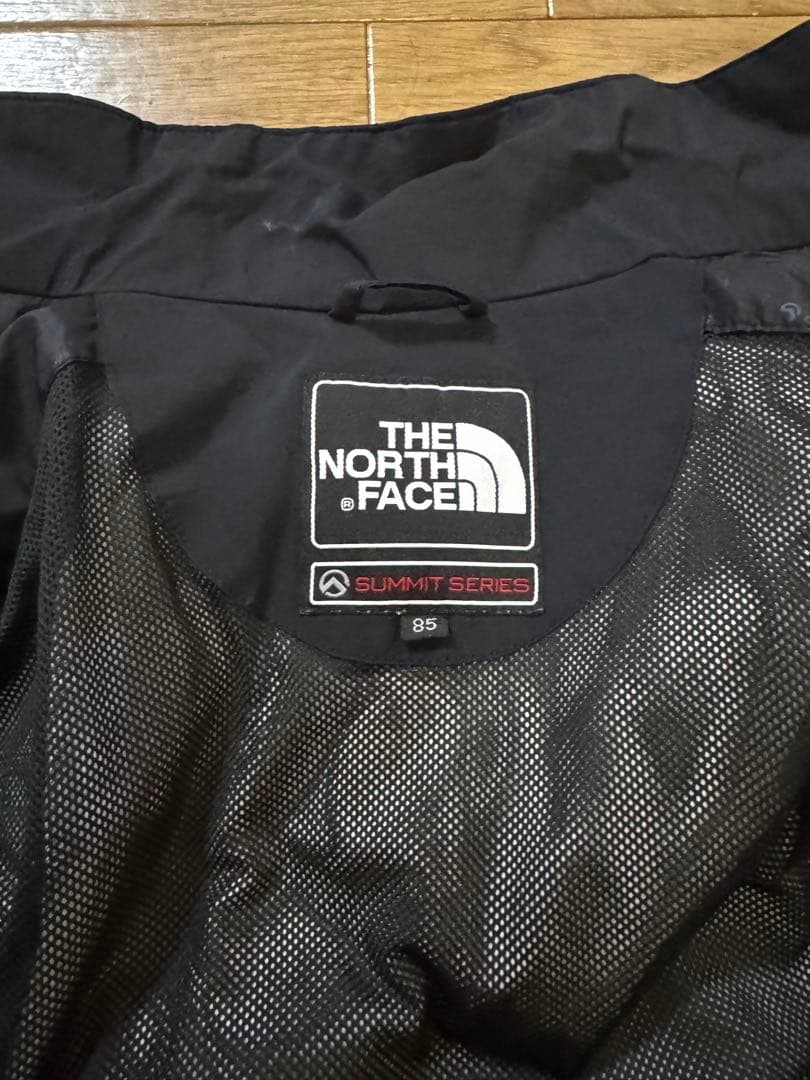 ノースフェイス　黒　160 ダブルファスナー　SUMMIT SERIES