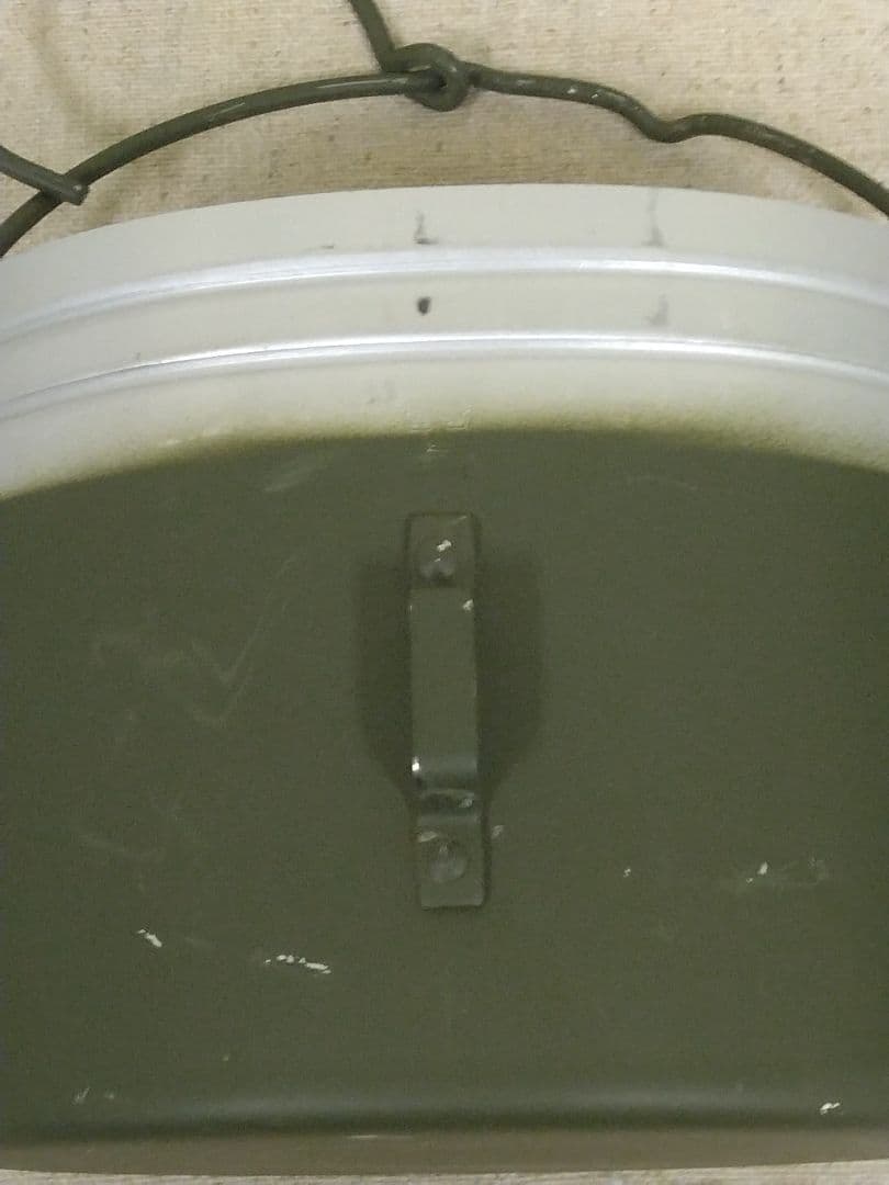 USED スウェーデン軍アルミ製飯盒セット(ボトル無し) B