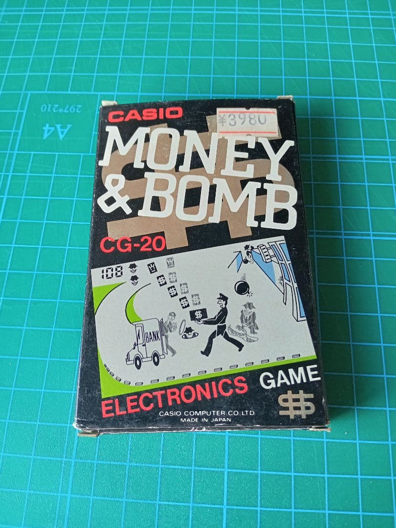 CASIO　マネー&ボム　　新品未使用品　ゲームウォッチ