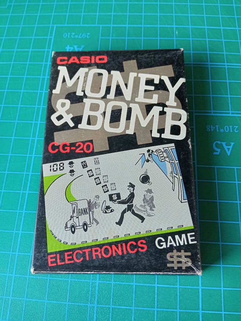 CASIO　マネー&ボム　　新品未使用品　ゲームウォッチ