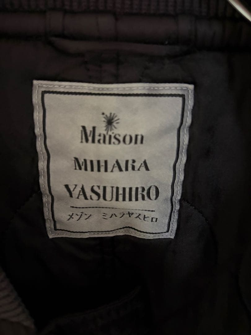 ジャケット・アウター MaisonMIHARA YASUHIRO AGED FLIGHT JACKET
