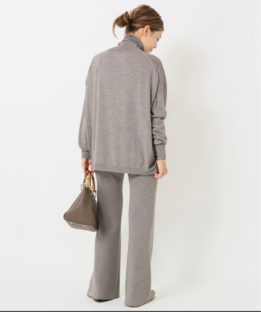 新品未使用DeuxiemeClasse refindパンツ　ニットパンツ　36