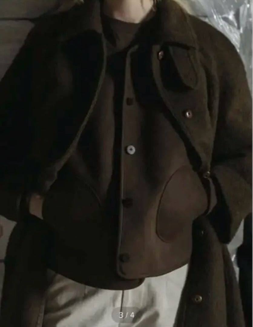 Nothing Written(ナッシングリトゥン) ブークレ Mac コート