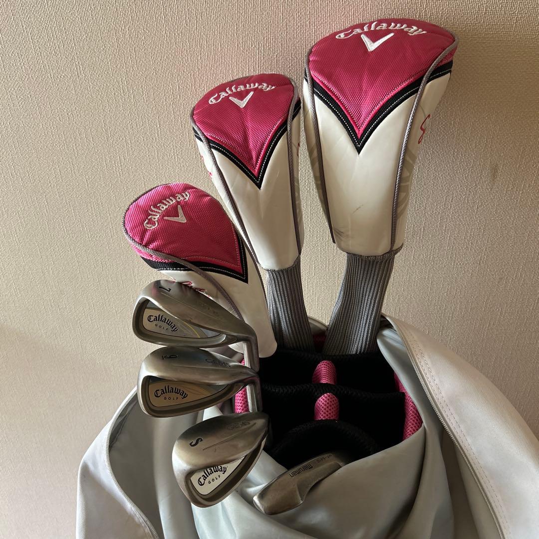 レディース ゴルフクラブセット キャロウェイGEMS