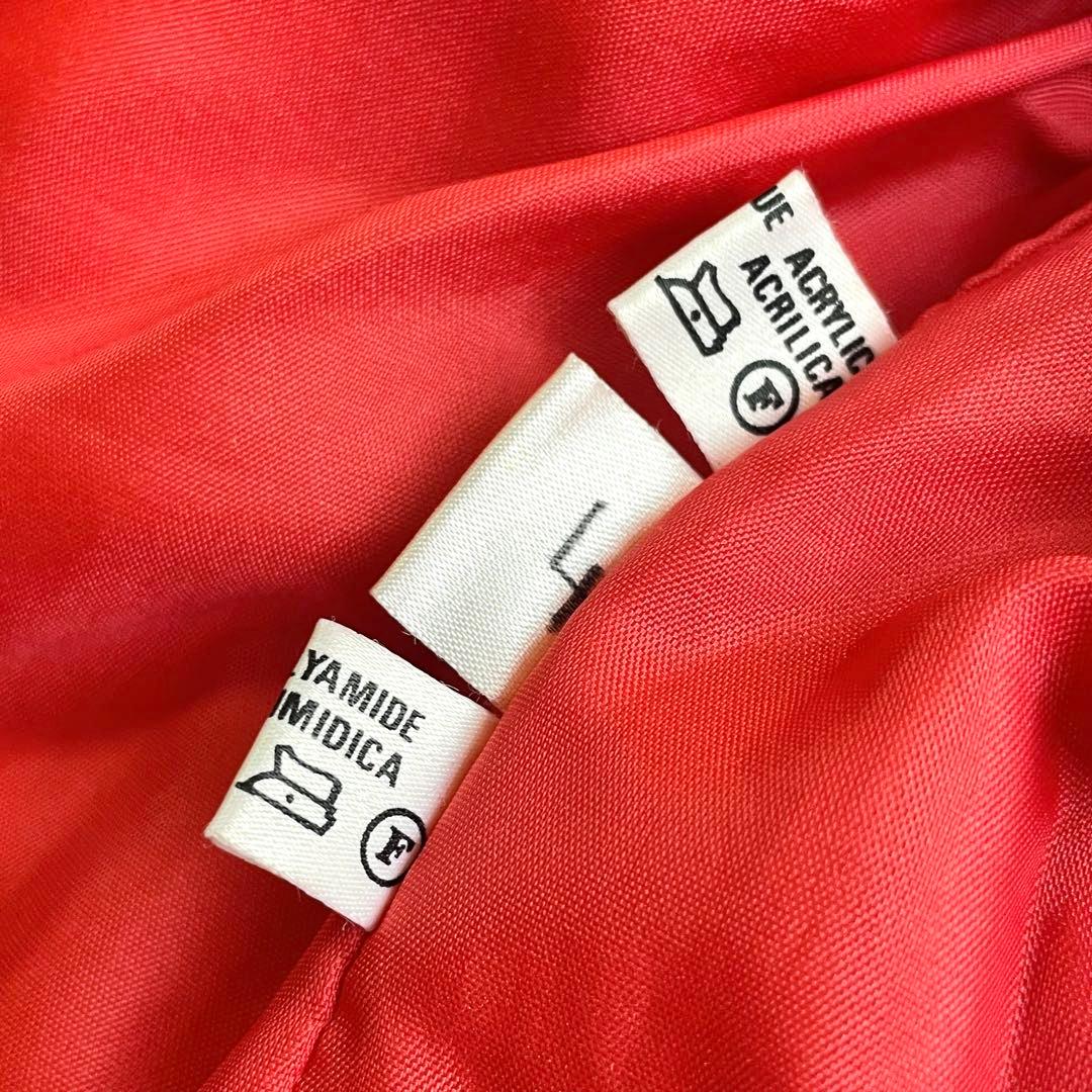 LEONARD レオナール 保温 花柄 スタンドカラー キルティング 中綿ベスト