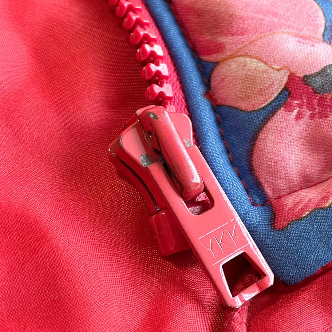 LEONARD レオナール 保温 花柄 スタンドカラー キルティング 中綿ベスト