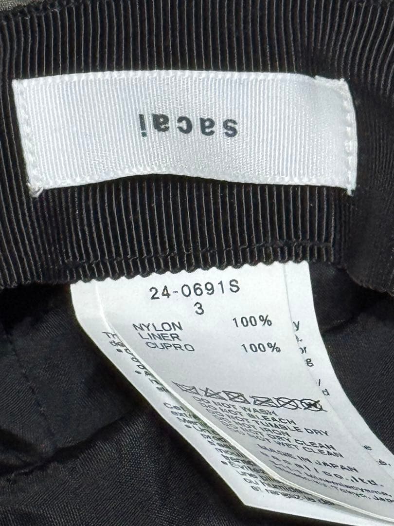 Sacai バケットハット サイズ3