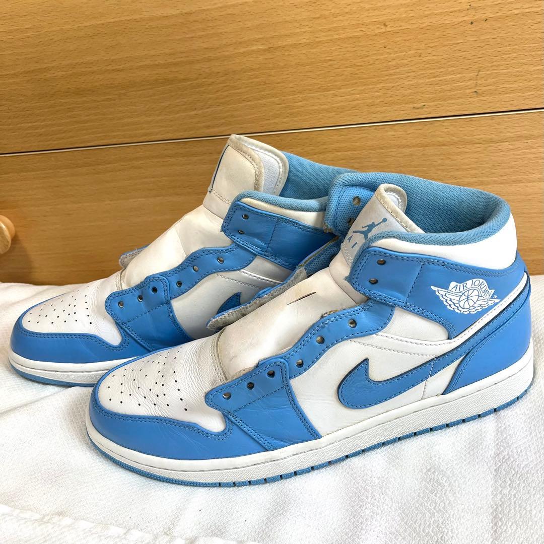 NIKE AIR JORDAN 1 RETRO MID UNC エアジョーダン