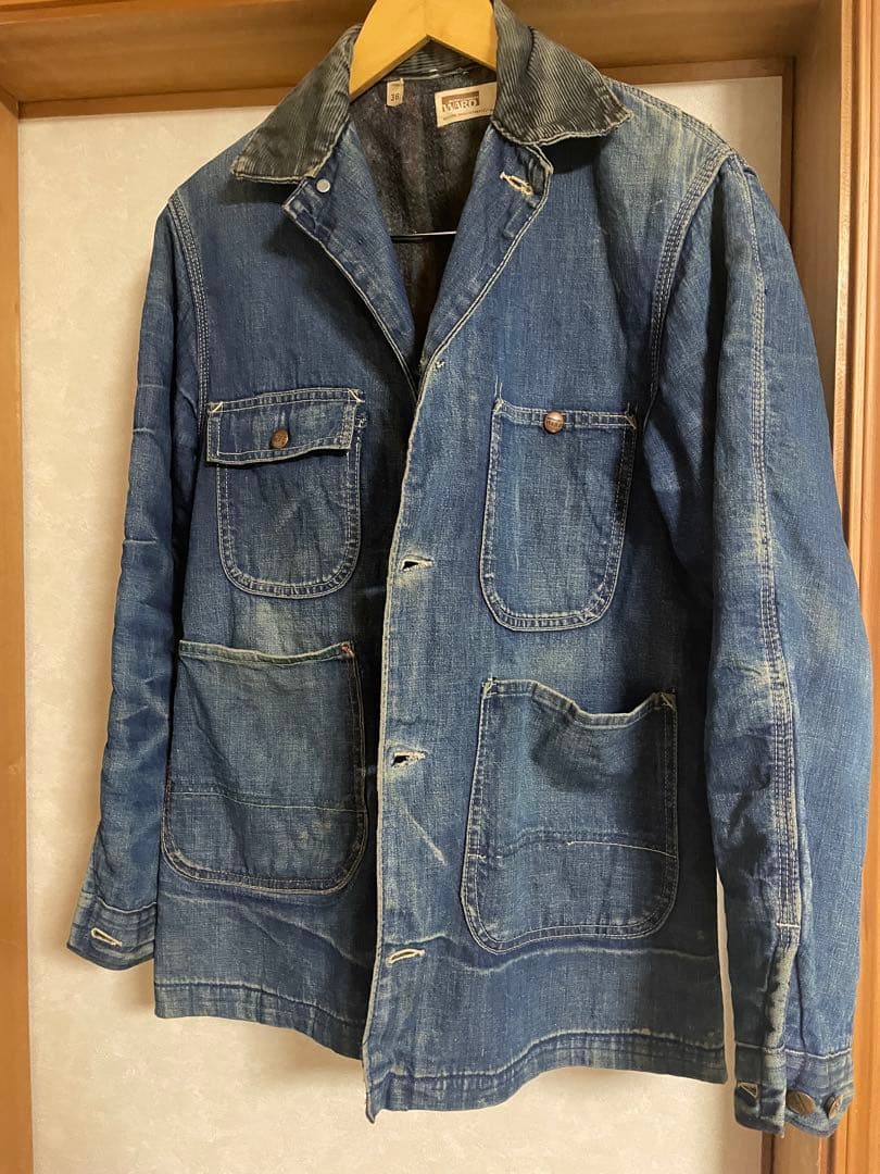 MONTGOMERY WARD デニムカバーオール 36