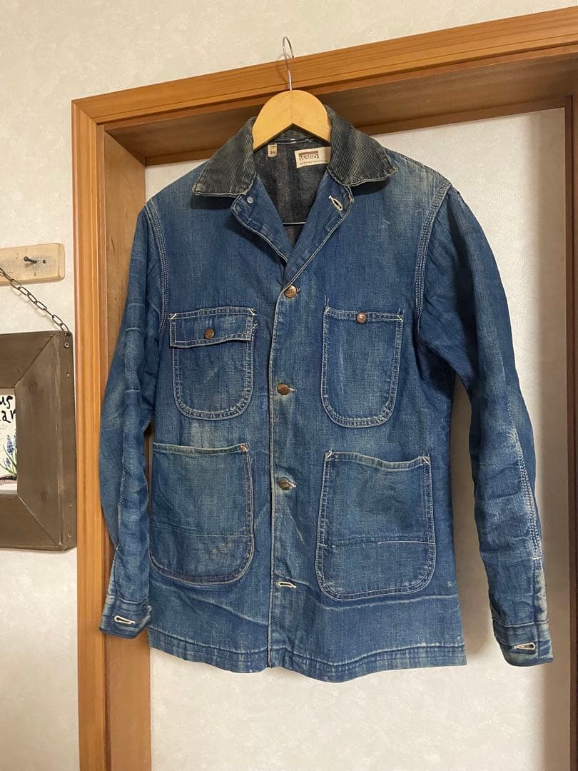 MONTGOMERY WARD デニムカバーオール 36