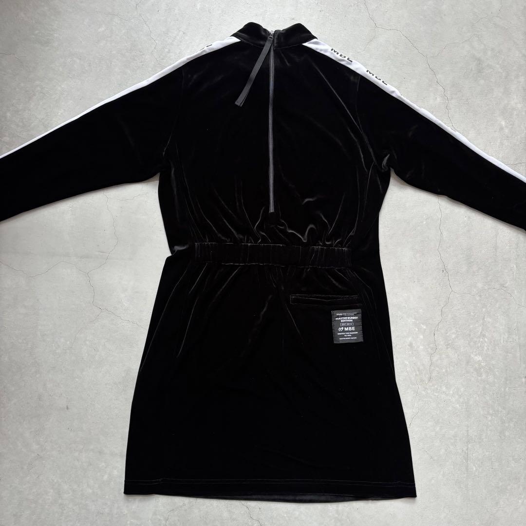 【美品】MASTER BUNNY EDITION ベロア モックネックワンピース