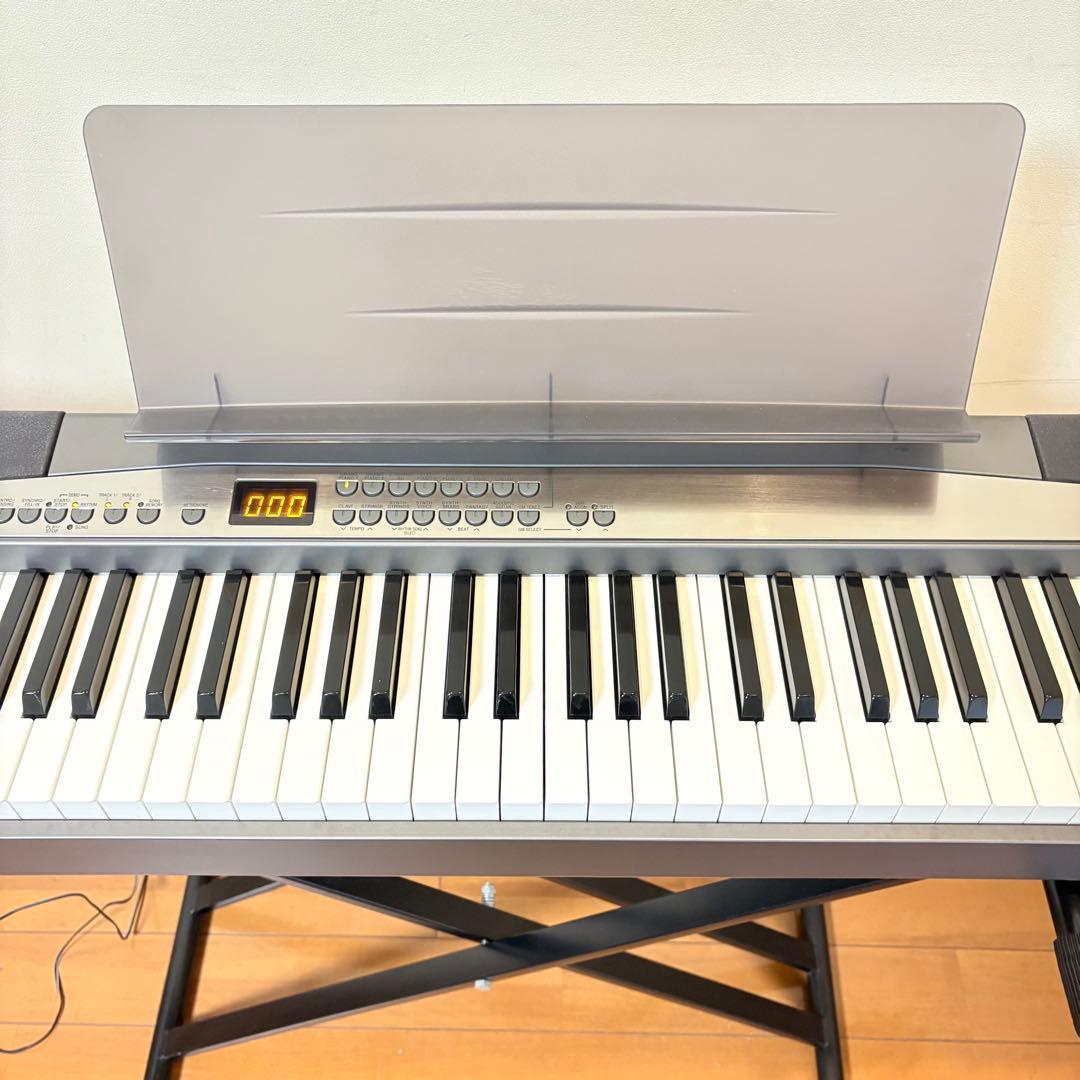 【美品・動作良好】CASIO 電子ピアノ Privia PX-300 付属品多数