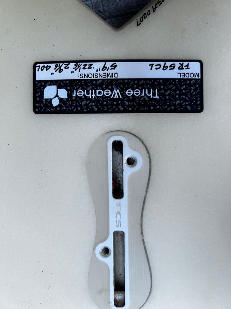 Three Weather FREELY ファンボード 5’9 5フィン 40L