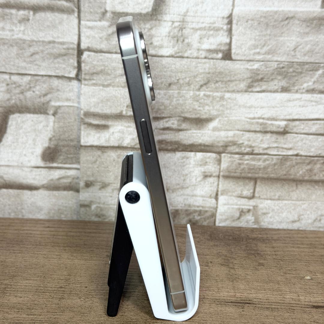 【美品】iPhone15 Pro Max 1TB ホワイトチタニウム 国内版