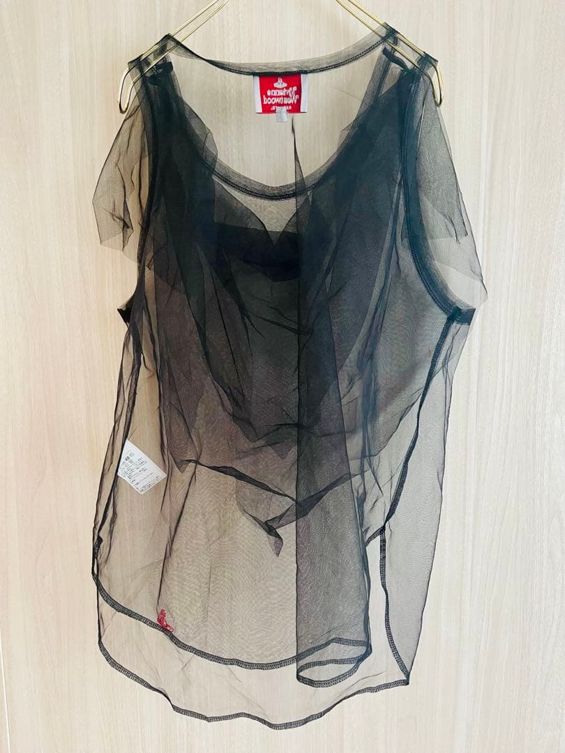 Vivienne Westwood ノースリーブチュニック 00 ブラック