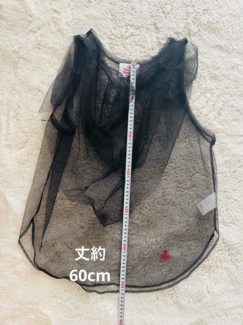 Vivienne Westwood ノースリーブチュニック 00 ブラック