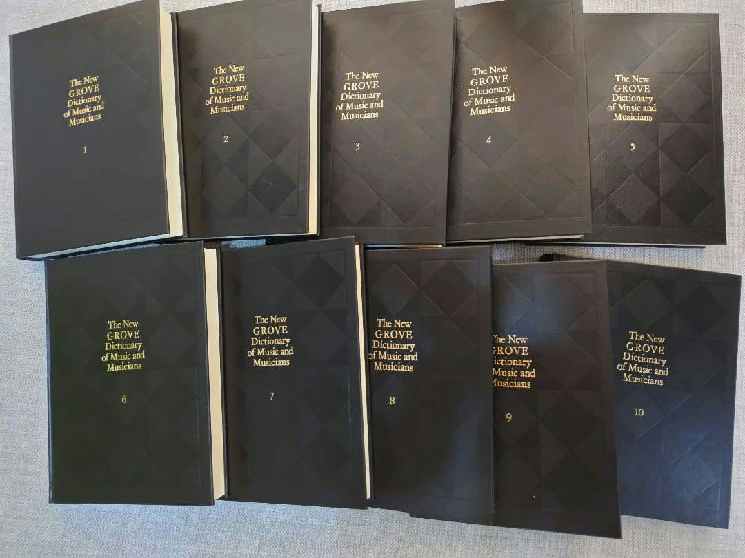 【値下げ】ニューグローヴ世界音楽大事典　全21巻+別巻1、2　計23冊