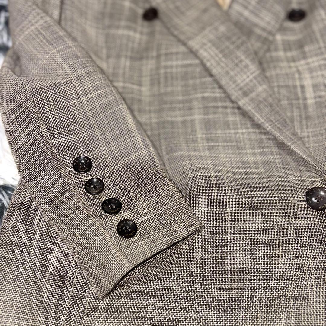 【高級品】 CELINE セリーヌ　ジャケット　フランス　シルク