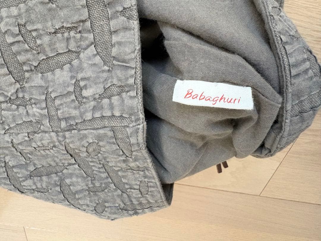 ヨーガンレール　Babaghuri トートバッグ　リバーシブル