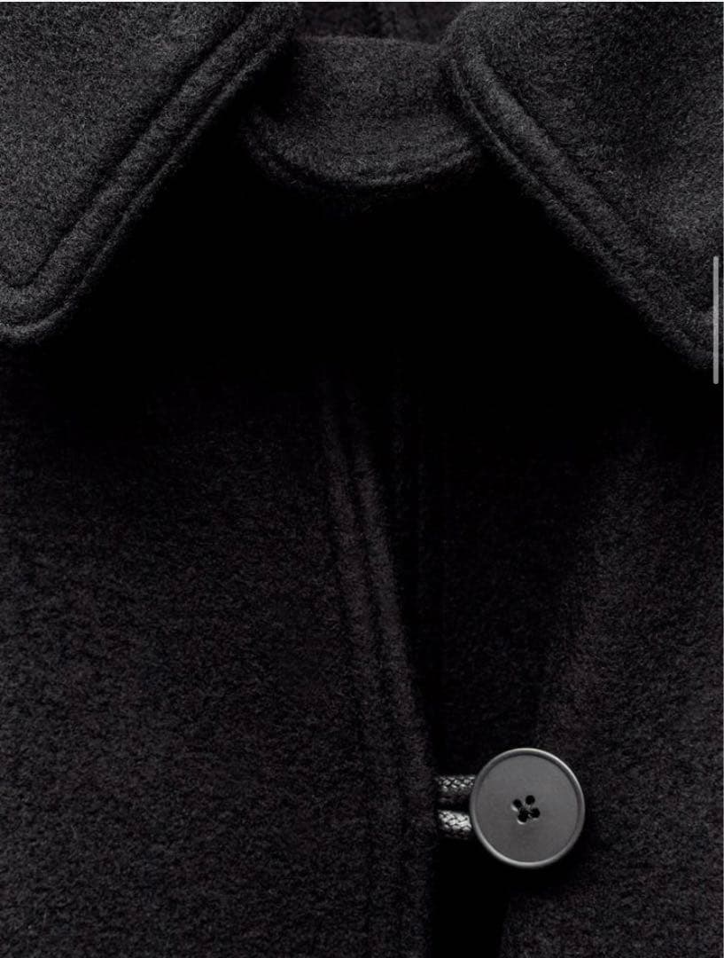 ZARA ZW ウールブレンドケープ LIMITED EDITION