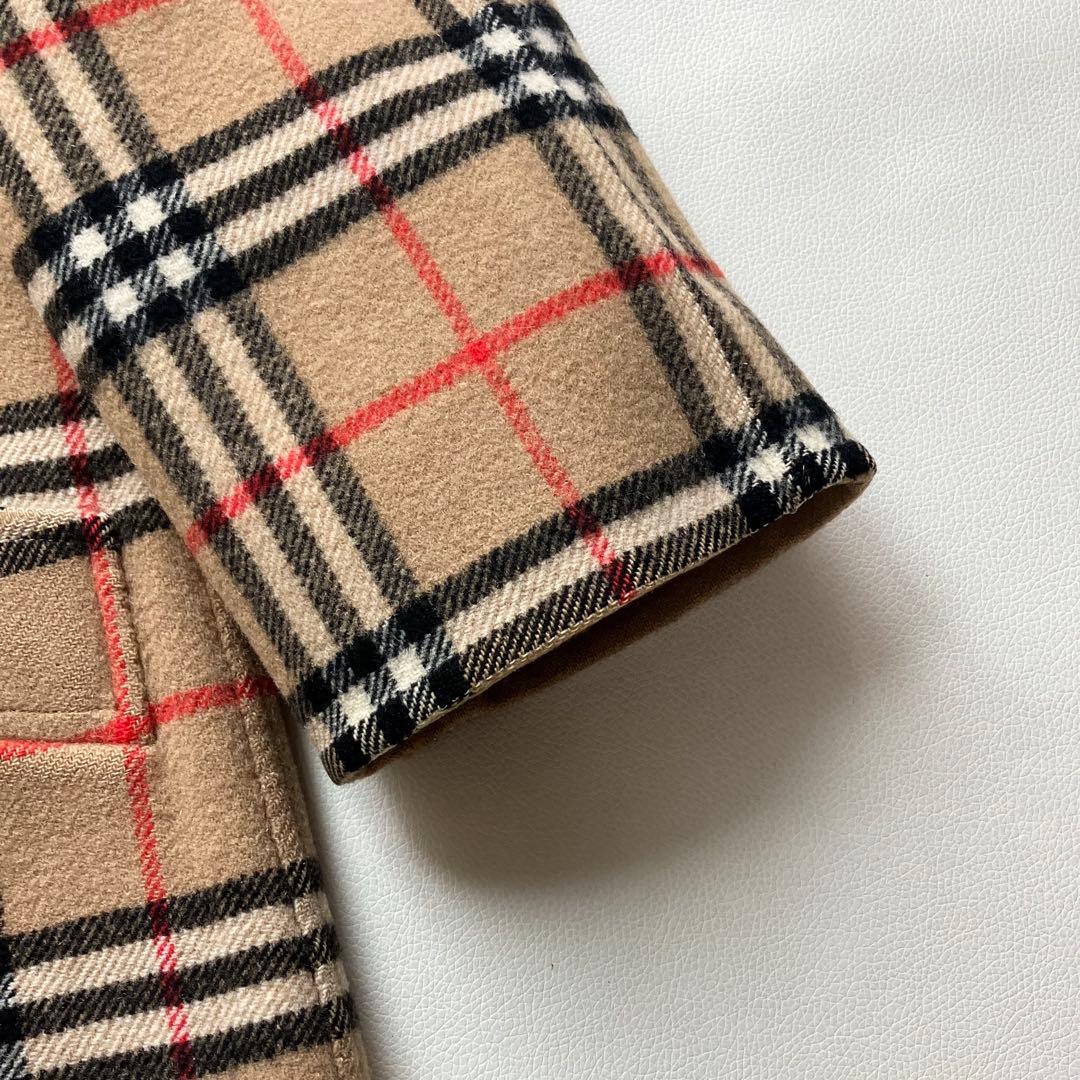 Burberrys バーバリーズ ノバチェック リバーシブル コート ウール