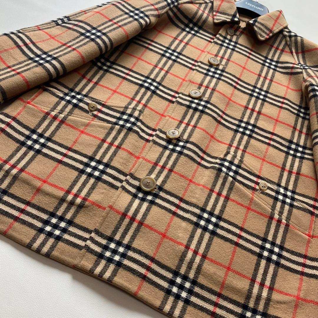 Burberrys バーバリーズ ノバチェック リバーシブル コート ウール