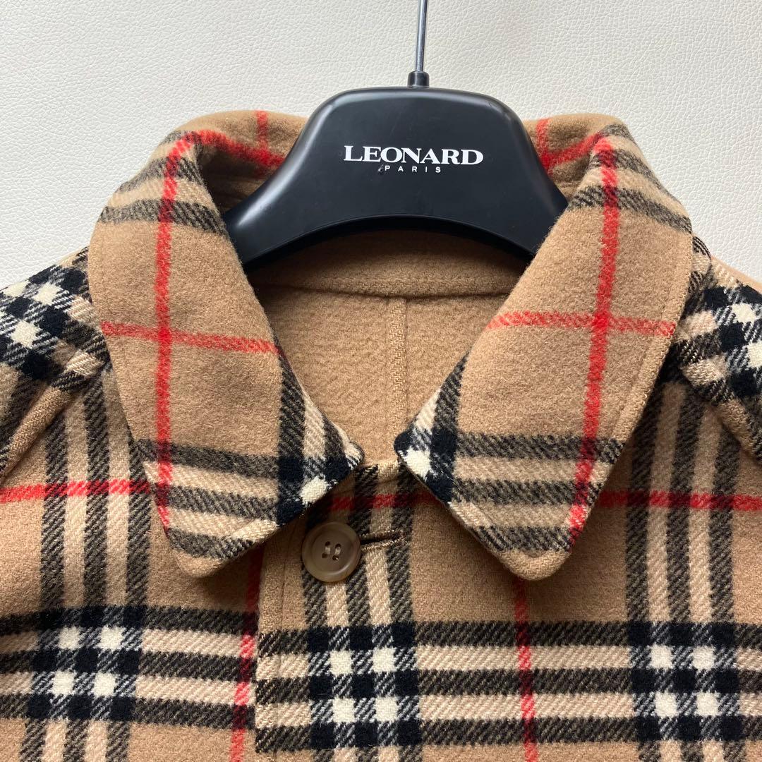 Burberrys バーバリーズ ノバチェック リバーシブル コート ウール